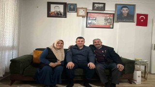 Jandarmadan şehit ve gazi ailelerine bayram ziyareti