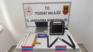 Kaçak kazı yapmak istediler, suçüstü yakalandılar