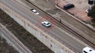 Kaçış planı işe yaramadı, koşarak araç değiştirdi yine yakalandı