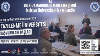 Kahramanmaraş’ta 50 Yaş Üzerine Üniversite Fırsatı