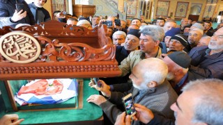 Kahramanmaraşta Abdülhamid Han Camiinde Sakal-ı Şerif ziyarete açıldı