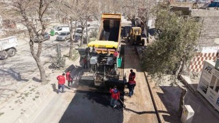 Kahramanmaraşta cadde ve sokaklar asfaltlanıyor