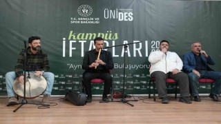Kampüs iftarlarında birlik beraberlik ruhu
