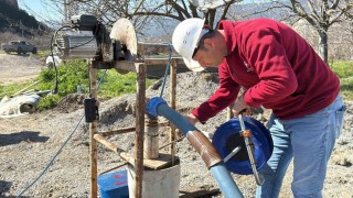 Karabükte su ihtiyacı için 7 yeni kuyu açıldı