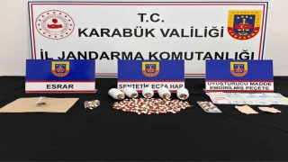 Karabükte uyuşturucu operasyonunda 3 kişi gözaltı