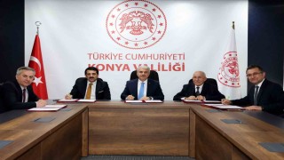 Karapınara yapılacak anaokulunun protokolü imzalandı