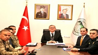 Karsta il güvenlik ve asayiş koordinasyon toplantısı yapıldı