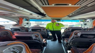 Karsta trafik denetimleri aralıksız sürüyor