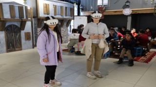 Kartepede öğrenciler gelenekle teknolojiyi bir arada yaşadı
