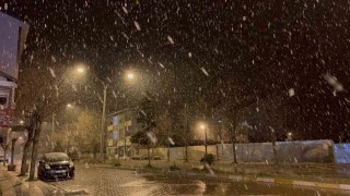 Kastamonuda kar yağışı etkili oldu