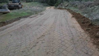Kavaklı Mahallesindeki bahçe yolu yenilendi
