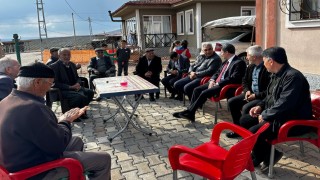 Kaymakam Aslan, köy evlerine yerleşen vatandaşları ziyaret etti