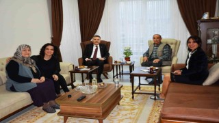 Kaymakam Odabaştan bayramda şehit ailelerine ziyaret