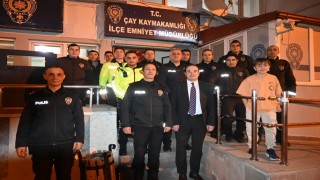 Kaymakam Türker iftarda emniyet mensuplarıyla bir araya geldi