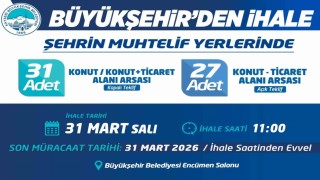 Kayseri Büyükşehir 58 adet arsa satacak