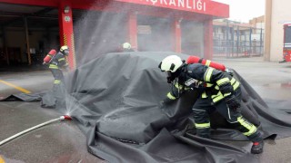 Kayseri itfaiyesi elektrikli araç yangınları için teyakkuzda