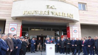 Kayseri protokolü bayramlaştı