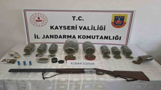 Kayseride 915 gram uyuşturucu madde ele geçirildi
