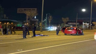 Kayseride otomobil yayaya çarptı: 1 ölü