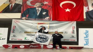 Kayserili sporcu Türkiye Şampiyonu oldu