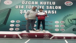Kayserili sporcu Türkiye üçüncüsü oldu