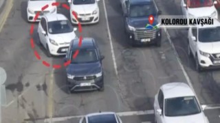 KGYS kameralarınca tespit edilen hatalı sürücülere cezai işlem uygulandı