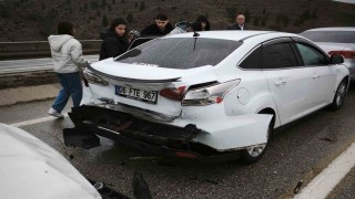 Kırıkkalede zincirleme kaza: 3 yaralı