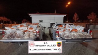 Kırşehirde 1 ton 200 kilo kaz eti ele geçirildi