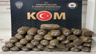 Kırşehirde 200 kilo kaçak tütün ele geçirildi