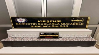 Kırşehirde polis, bin 387 adet uyuşturucu madde ele geçirdi