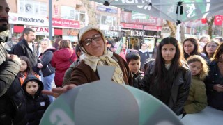 Kocaelispordan Kadınlar Gününde hediye çarkı etkinliği