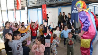 Konteyner Kentte Çocuklara Bayram Sevinci