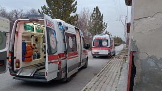 Konyada iki katlı evde yangın: 1 ölü, 1 yaralı