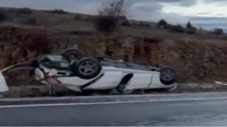 Konyada otomobil devrildi: 4 yaralı