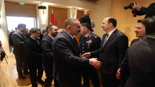 Konyada protokol bayramlaşma programı düzenlendi