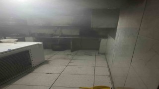Kurtalanda yemek işletmesinde yangın