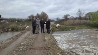 Kuruyan dere coştu, İznik Gölüne umut oldu