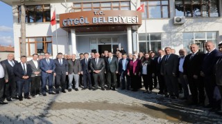Kütahya Valisi Musa Işının Simav temasları