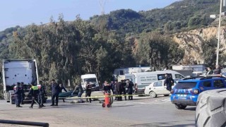 Maden ocağında tırın altında kalan kadın hayatını kaybetti