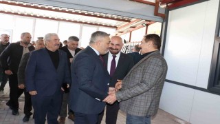 Malatya TSOdan Şevket Keskine tebrik ziyareti