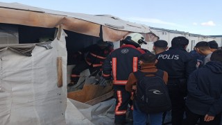 Malatyada konteynerde yangın