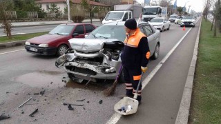 Malatyada trafik kazası: 1 yaralı