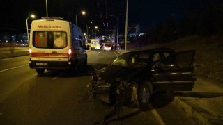 Malatyada üç aracın karıştığı kazada 4 kişi yaralandı