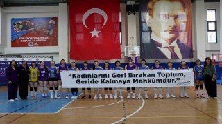 Maltepede filede anlamlı turnuva: kadınlar adına manşet attılar