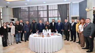 Manisa protokolü bayramlaşmada buluştu