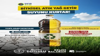 Manisada ‘atık yağını getir, suyunu kurtar kampanyası