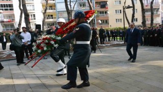 Manisada Çanakkale Zaferinin 111. yılı törenle anıldı