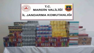 Mardinde 10 bin paket kaçak sigara ele geçirildi