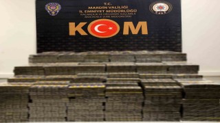 Mardinde 11 bin 780 paket kaçak sigara ele geçirildi