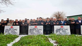 Mardinde 39 yıl önce terör örgütünün şehit ettiği 8 kişi dualarla anıldı